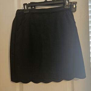 Skies Are Blue Stitchfix Scalloped Pencil Skirt